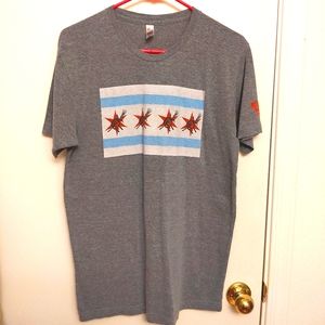 Revolution Brewing Company® | Chicago Flag Logo Tee - Size MEDIUM